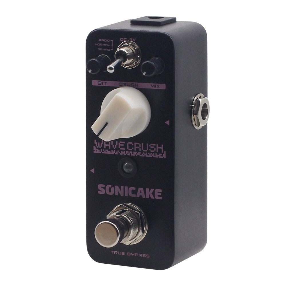 Pedaleira Sonicake Sonic Wood con fuente de color negro Pedaleira Sonicake Sonic Wood con fuente de color negro