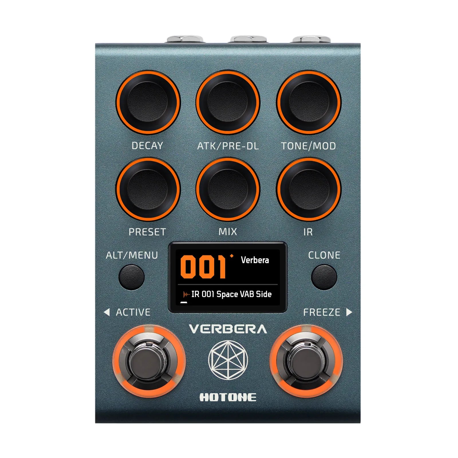 HOTONE VERBERA Reverb ホットトーン バーベラ リバーブ Hotone Verbera – Pedal de Reverb IR para Guitarra e Synth