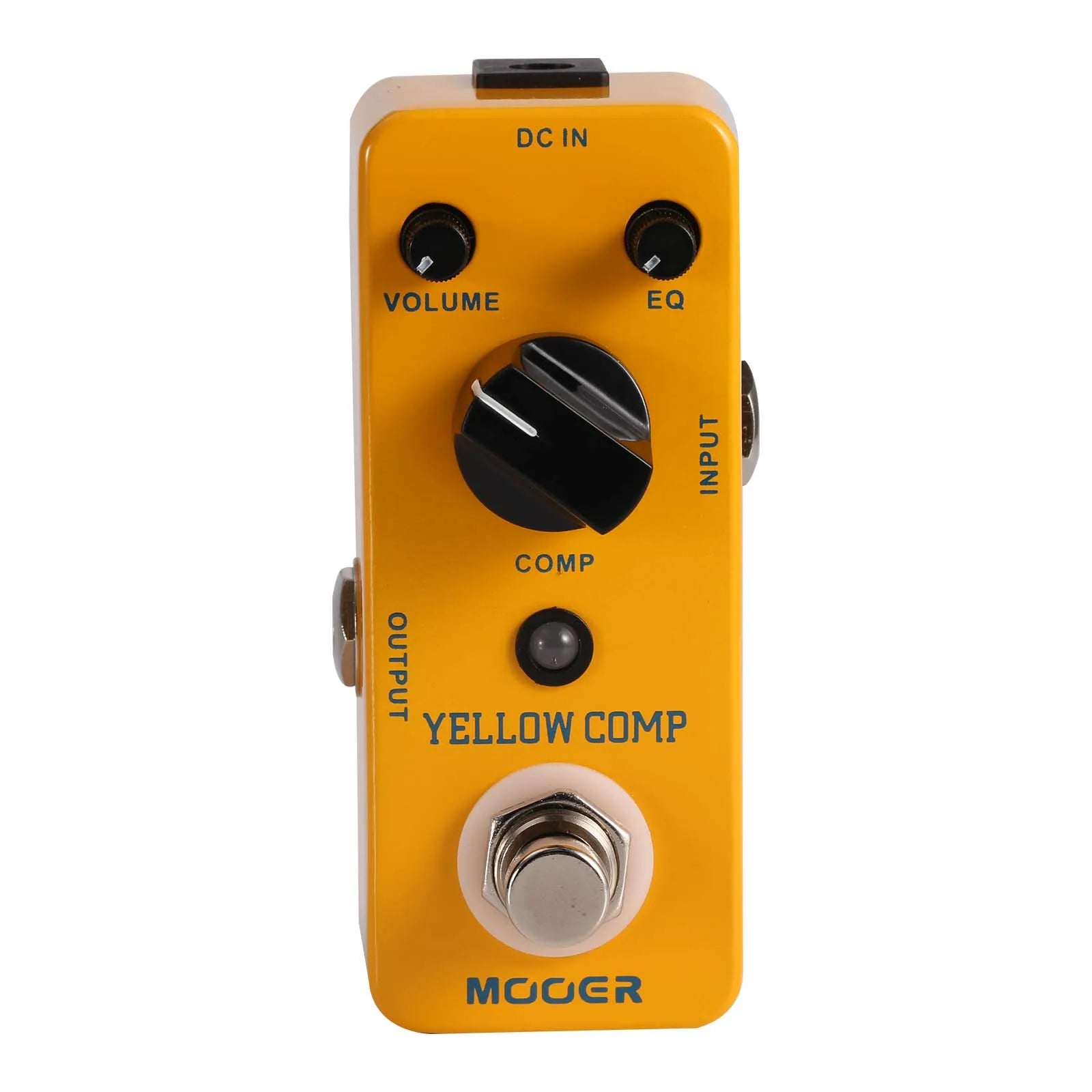 Mooer Yellow Comp - Pedal de Compressor Óptico para Guitarra e Baixo