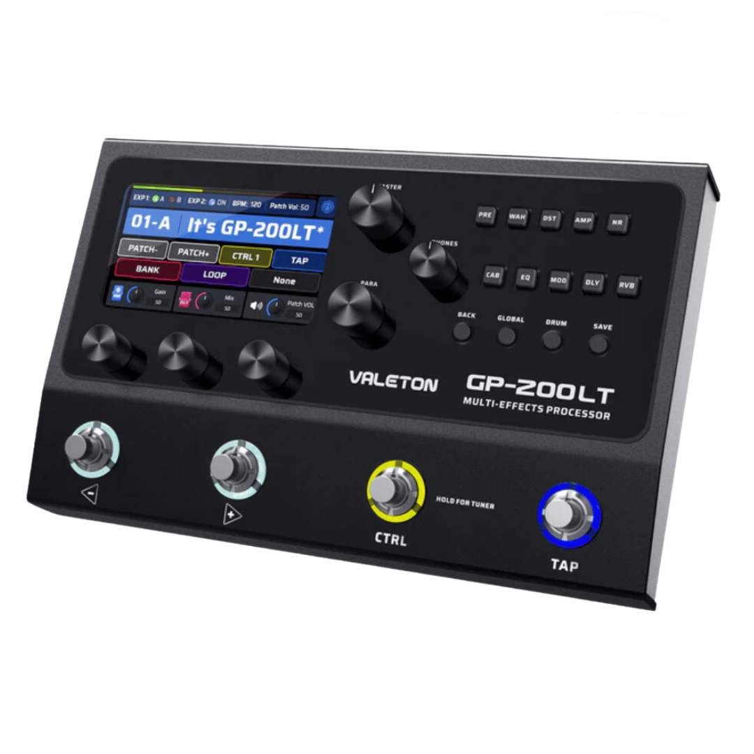 ギター VALETON GP-200 LT Valeton GP 200 LT – Pedaleira Multi-Efeitos com 140 Amps e 240 Efeitos