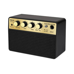 Mini Amplificador 10W para Guitarra KOKKO KG-10 – Bluetooth, Bateria Recarregável e Entrada 6,35mm