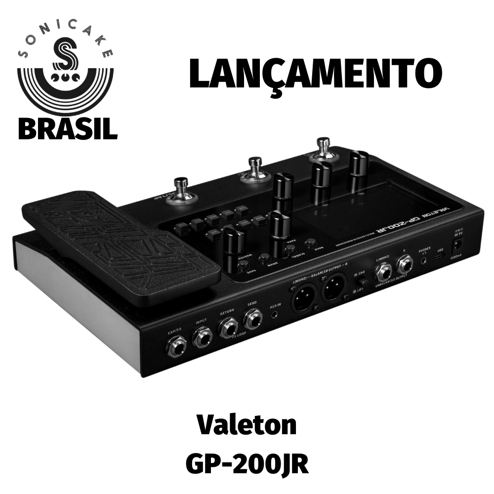 Lançamento Pedaleira Valeton GP-200JR