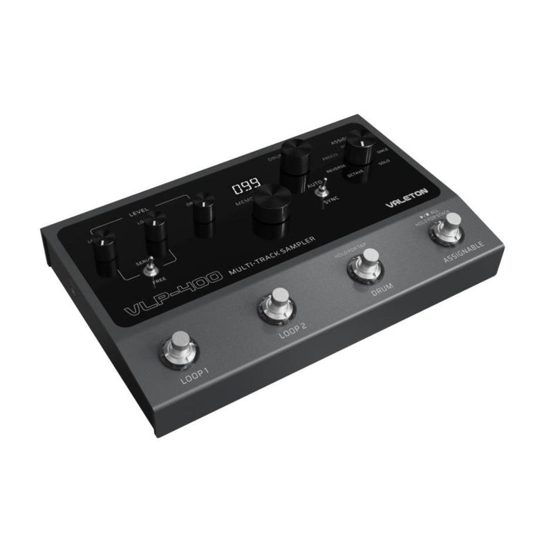 PRÉ VENDA Valeton VLP-400 - Looper Dual com Drum Machine e Efeitos Integrados