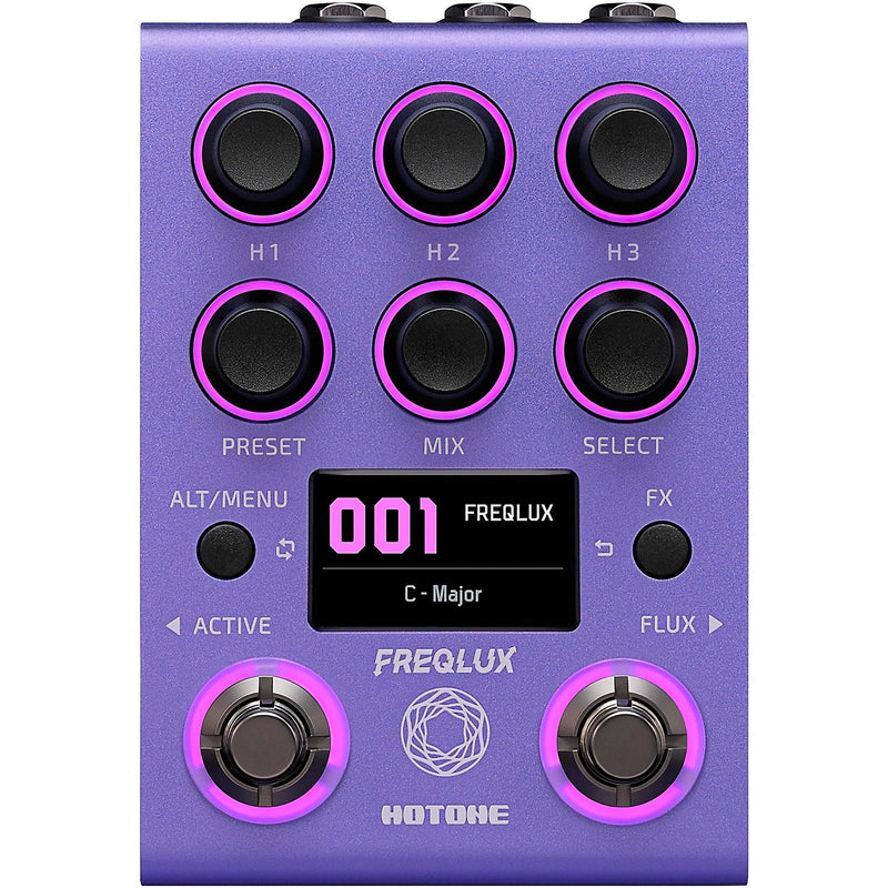 Hotone Freqlux Pedal Pitch Shifter Polifônico Tri-Voice