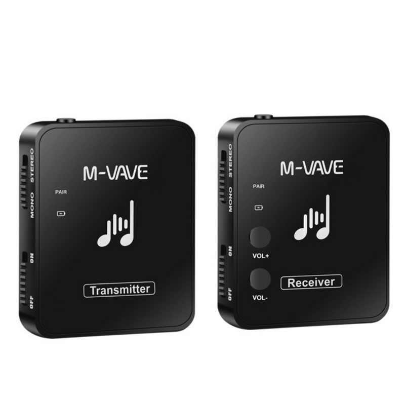 M-Vave Monitor sem fio para Fone de Ouvido Recarregável Stereo/Mono
