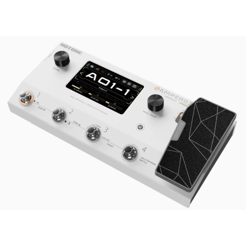 Hotone Ampero II: Modelador de Amp e Processador de Efeitos Premium Hotone Ampero II: Modelador de Amp e Processador de Efeitos Premium