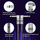 Joyo CM-11 - Cabo para Pedal de Guitarra com Baixo Ruído e Conectores de Ângulo Reto (Pacote com 6 Cabos)