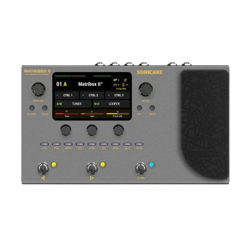 Sonicake Matribox II - Multiprocessadora de Efeitos para Guitarra
