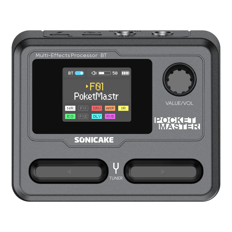 Sonicake QME-10 Pocket Master – Multiefeitos Compacto para Guitarra e Baixo