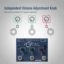 Sonicake Portal - Pedal Mixer de Sinal Ativo com Modos Paralelo e Série