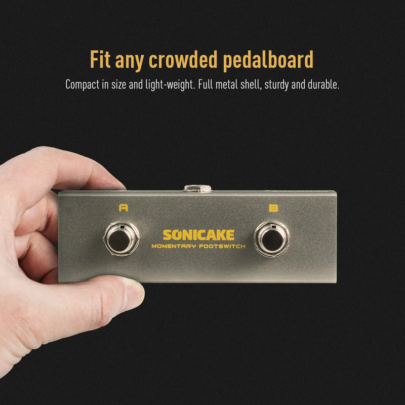 Pedal Dual Switch Momentâneo Sonicake