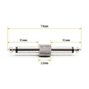 Conector Pedal Reto (3 pçs) - Sonicake Brasil