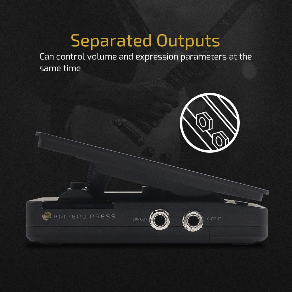 Pedal de Volume e Expressão Ampero Press