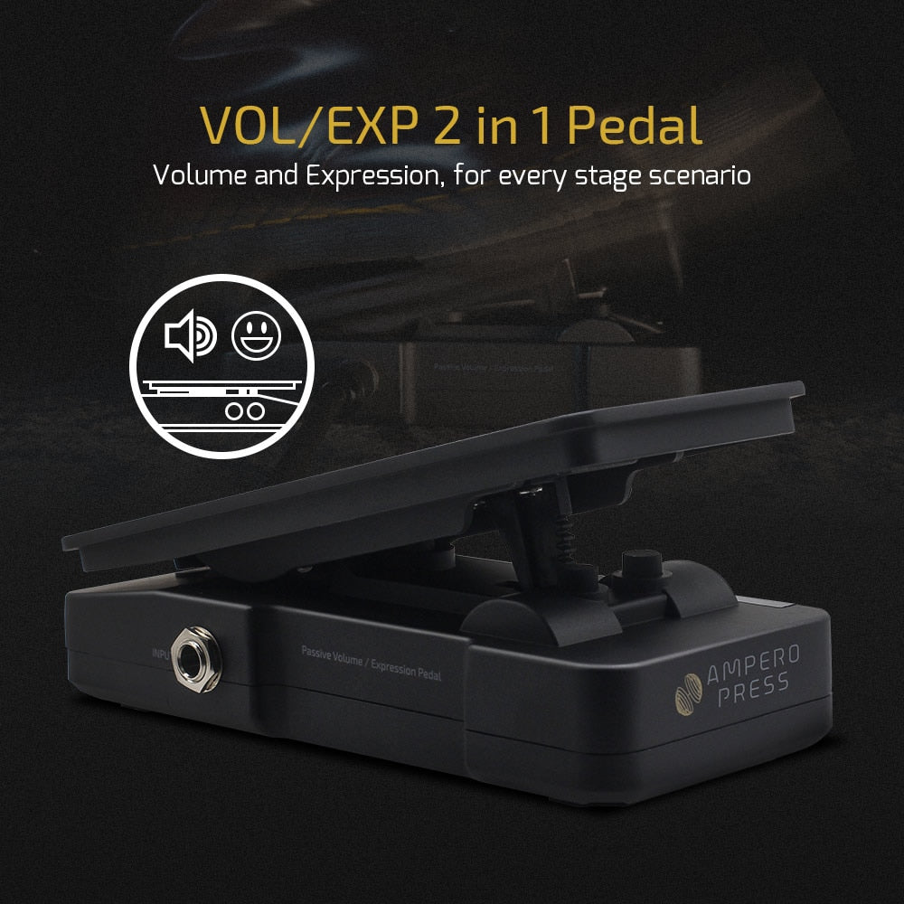 Pedal de Volume e Expressão Ampero Press