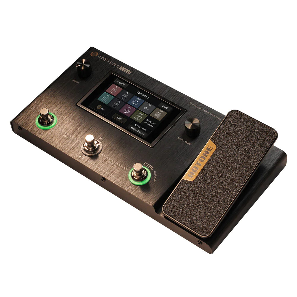 Pedaleira de Guitarra Hotone Ampero One-MP-80 Pedaleira de Guitarra Hotone Ampero One-MP-80