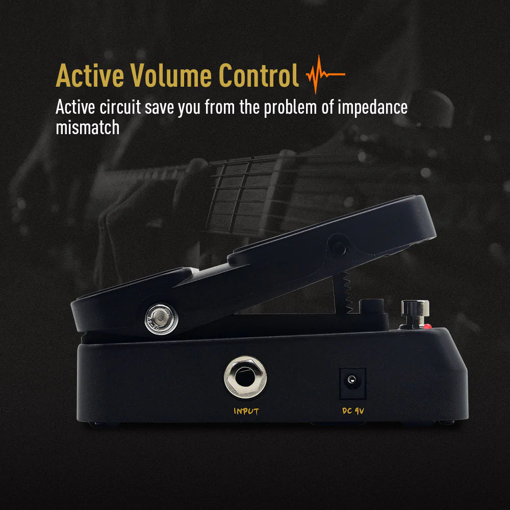 Pedal de guitarra Sonicake Vol./Wah 2 em 1