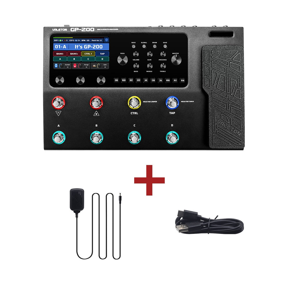 Multi Processadora Valeton GP-200 Black